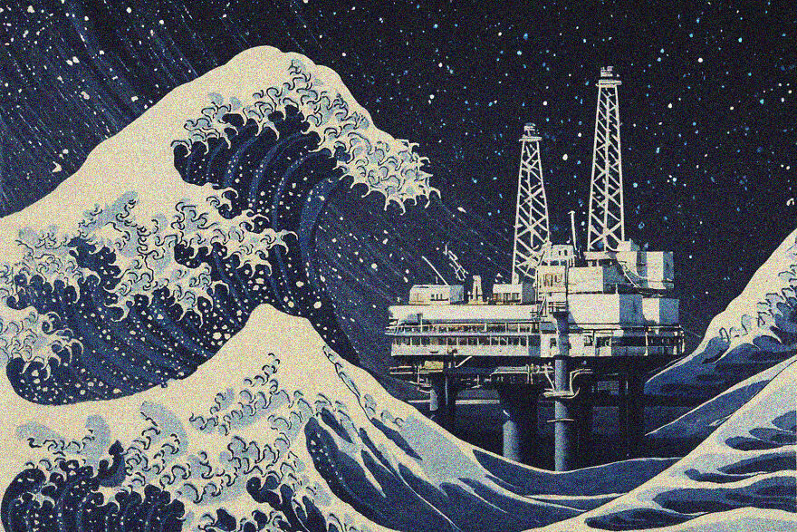 The Great Wave Off Climate Change - William Josephs Radford (2024)