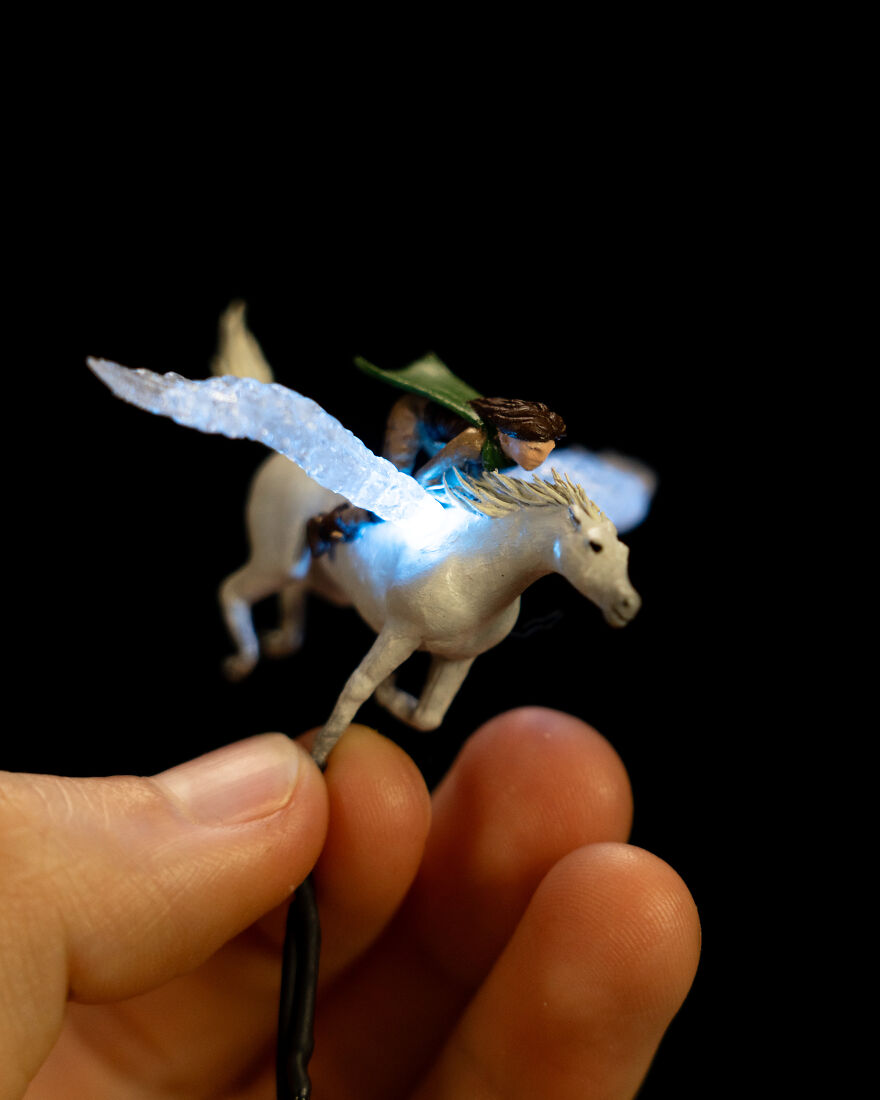 I Made An Epic Fantasy Diorama "The Flaming Gatekeeper"