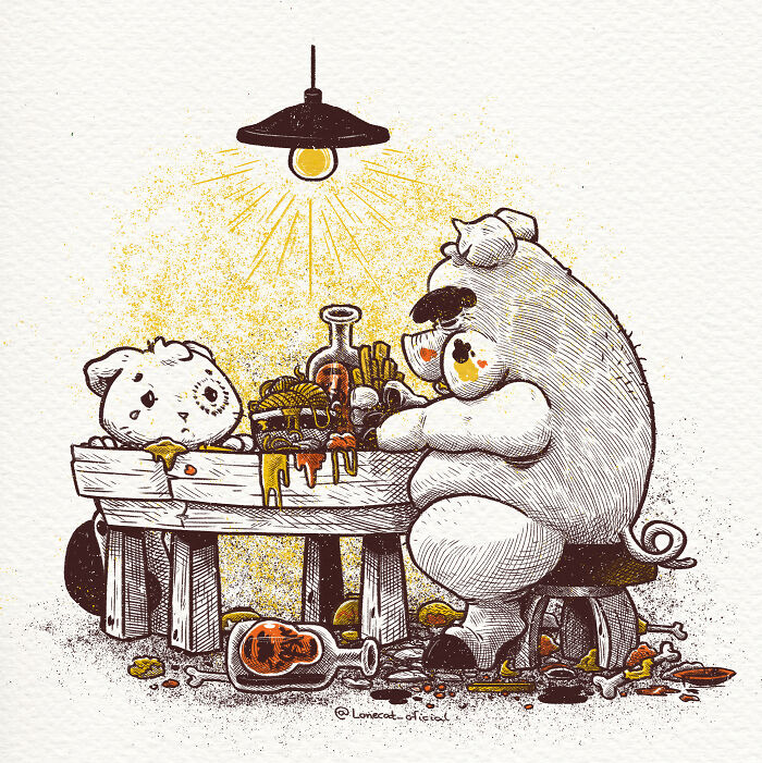 Do You Have Trouble Saying No? One Day This Guy Showed Up And Ate All My Food. I Must Learn To Say "No"