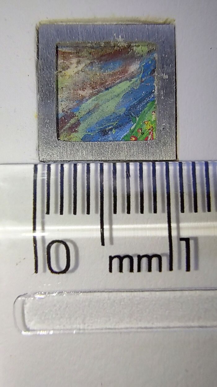 I Create The Smallest Painting In The World (16 Pics)