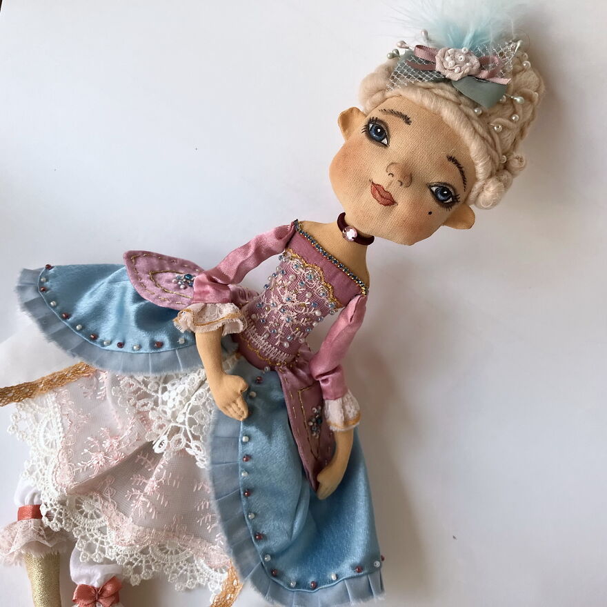 Ooak Art Doll - Marie Antoinette