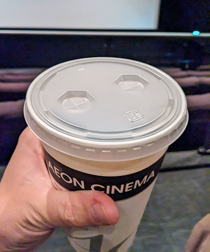 This Japanese Movie Theater's Large-Sized Drink Has Straw Holes For You And Your Date