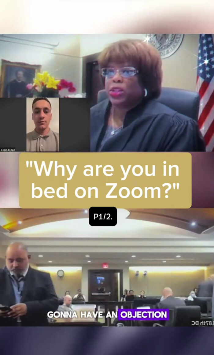 Judge Blasts Man For Showing Up To Zoom Court In Bed After Two Years Of House Arrest