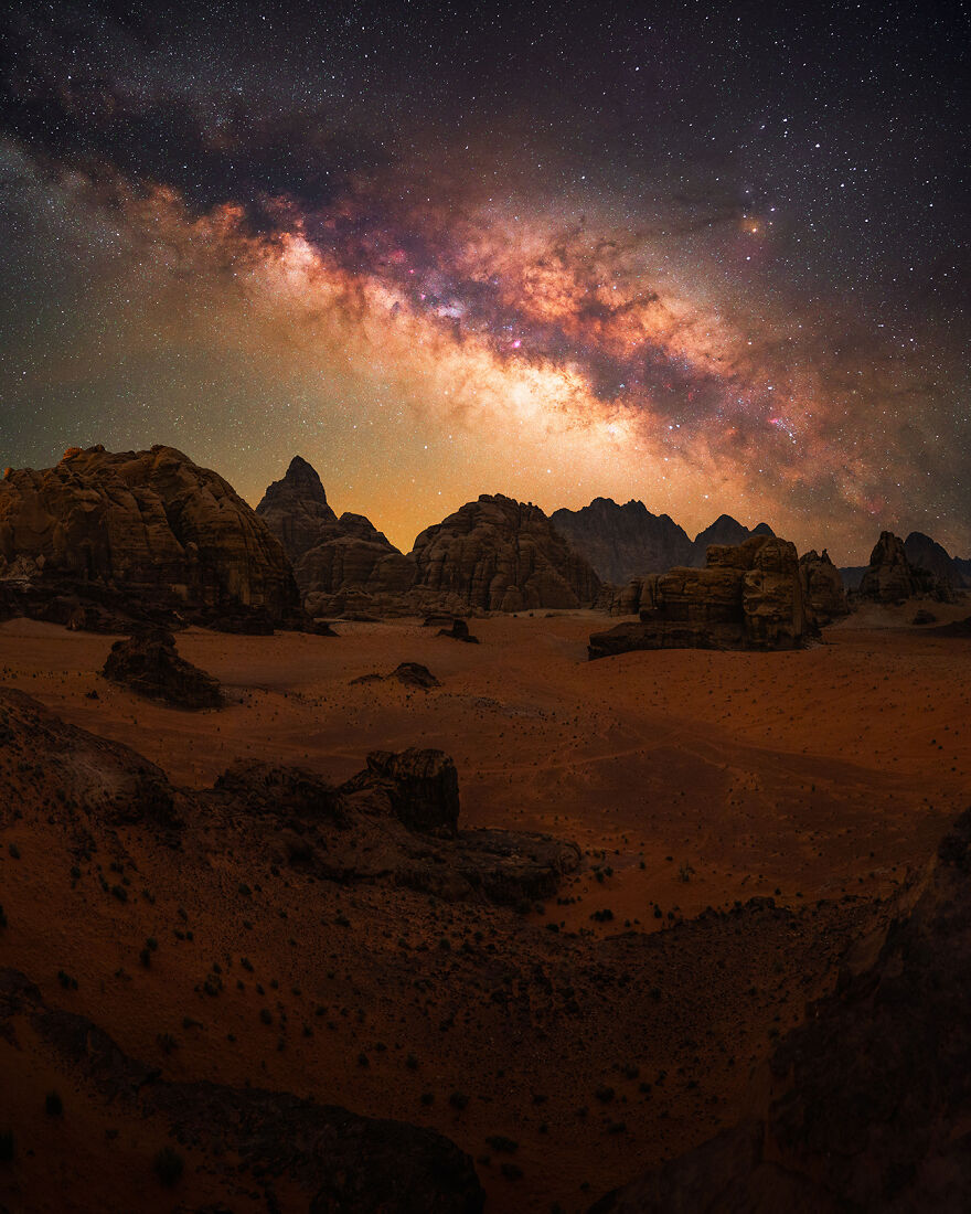 The Magic Night At Wadi Rum, Jordan