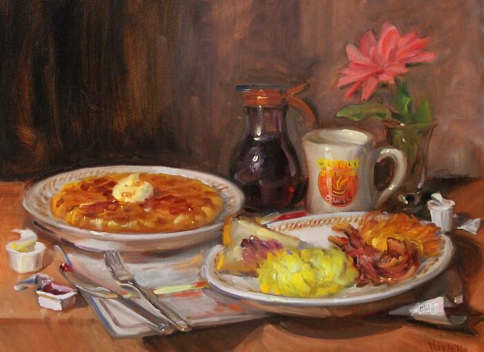 Meet Noah Verrier's Hyperrealistic Oil Paintings Of Food