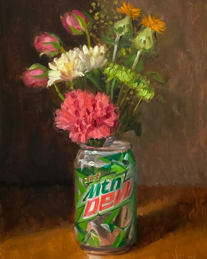 Meet Noah Verrier's Hyperrealistic Oil Paintings Of Food