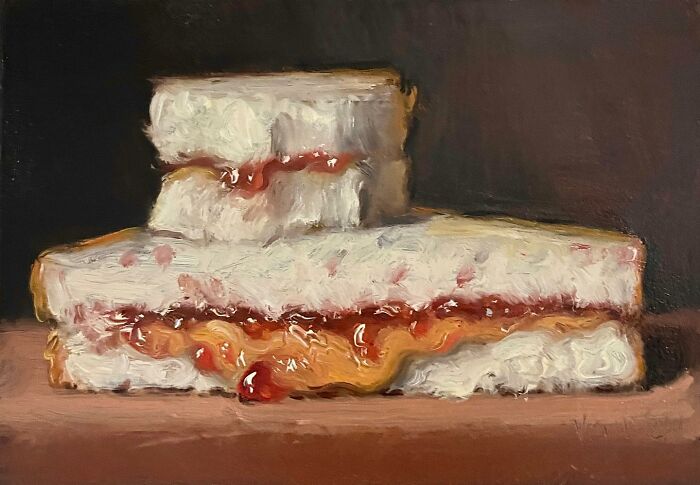 Meet Noah Verrier's Hyperrealistic Oil Paintings Of Food