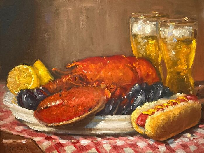 Meet Noah Verrier's Hyperrealistic Oil Paintings Of Food