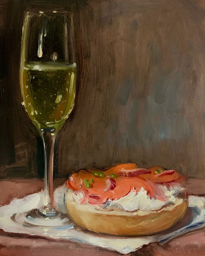 Meet Noah Verrier's Hyperrealistic Oil Paintings Of Food