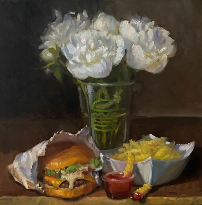 Meet Noah Verrier's Hyperrealistic Oil Paintings Of Food