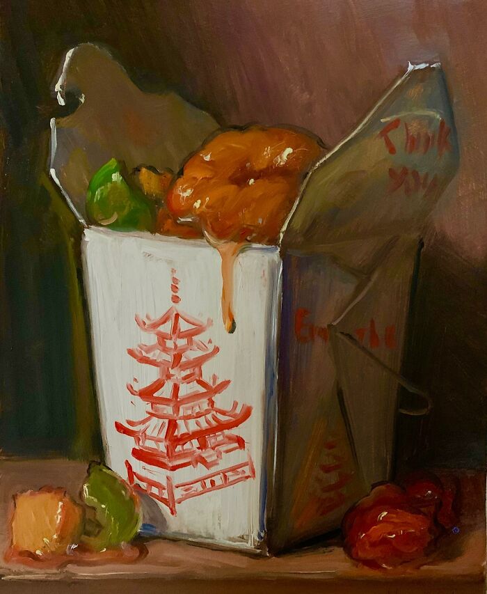 Meet Noah Verrier's Hyperrealistic Oil Paintings Of Food