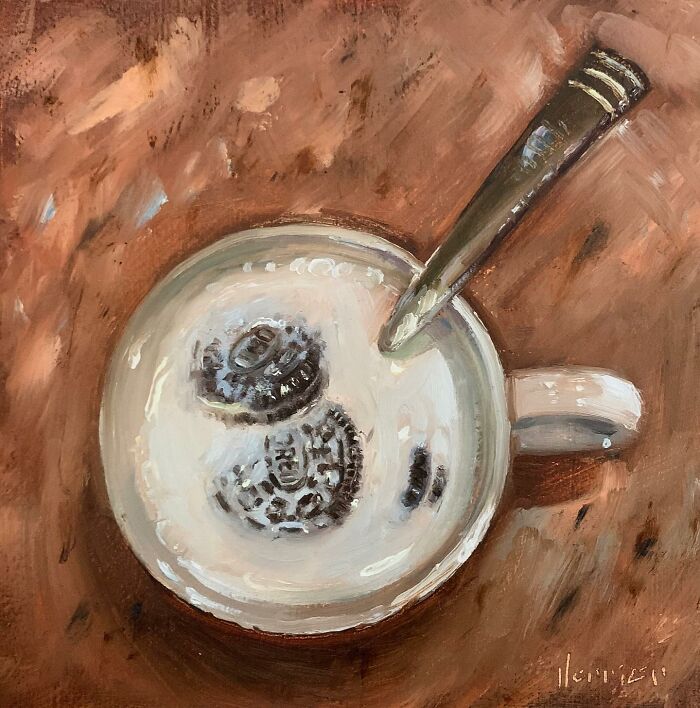 Meet Noah Verrier's Hyperrealistic Oil Paintings Of Food