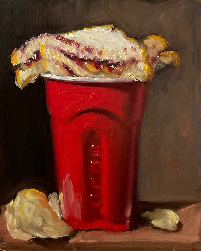 Meet Noah Verrier's Hyperrealistic Oil Paintings Of Food