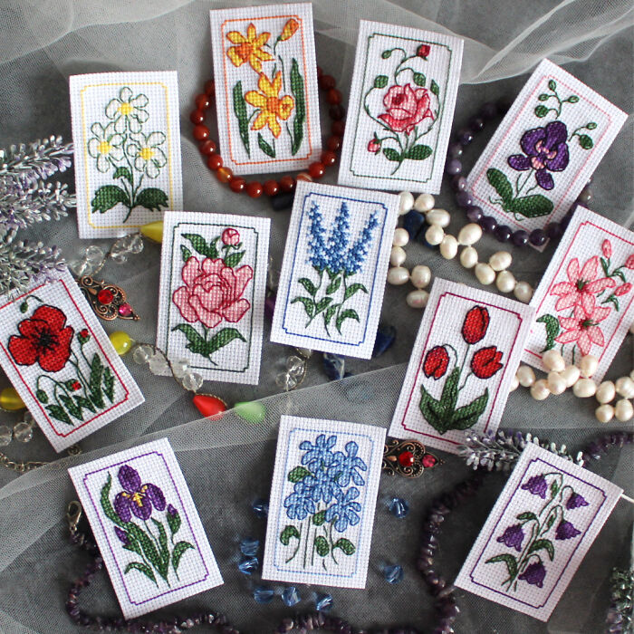 My New Cross Stitch Patterns For Inspiration (20 Pics)