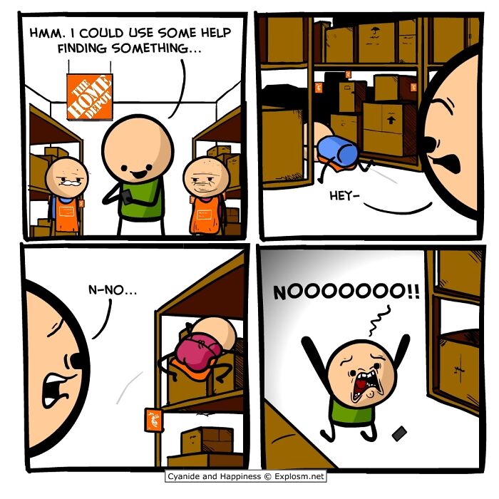 New Cyanide And Happiness Comics Full Of Dark Humor And Clever Punchlines
