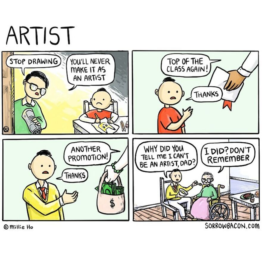 New Twisted Comics From This Australian Artist That Will Keep You Guessing Until The End