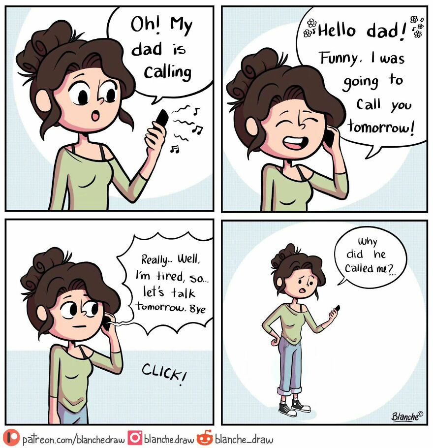 New Funny Comics Created By Blanche With Unexpected Endings