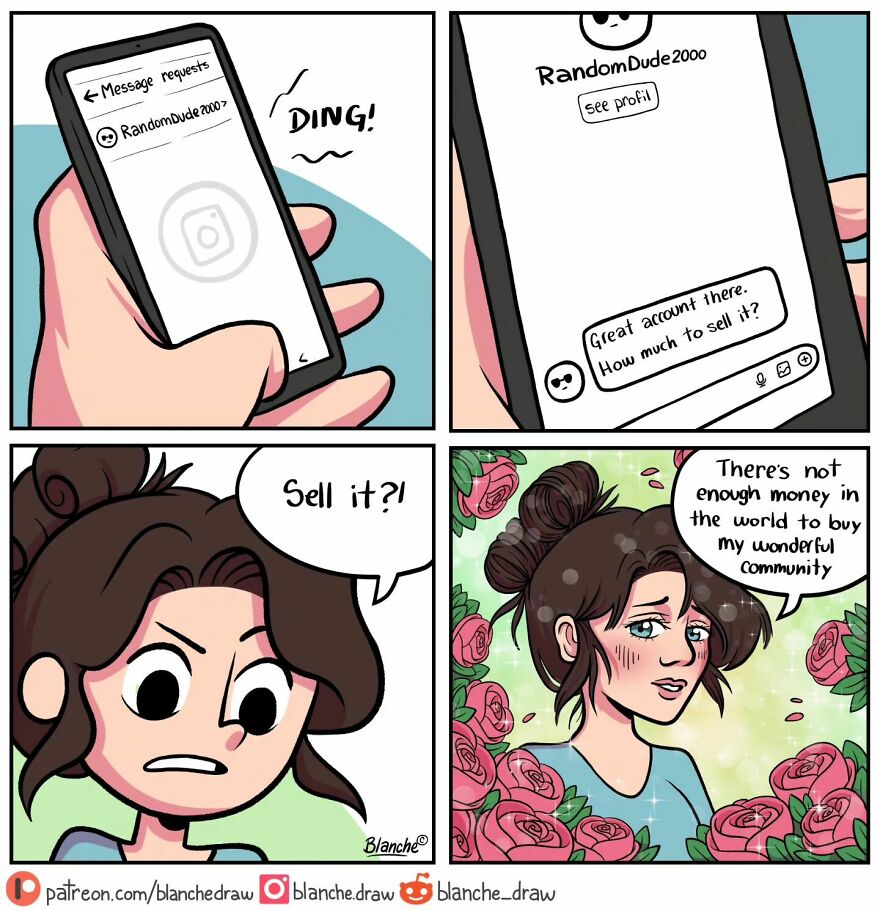 New Funny Comics Created By Blanche With Unexpected Endings