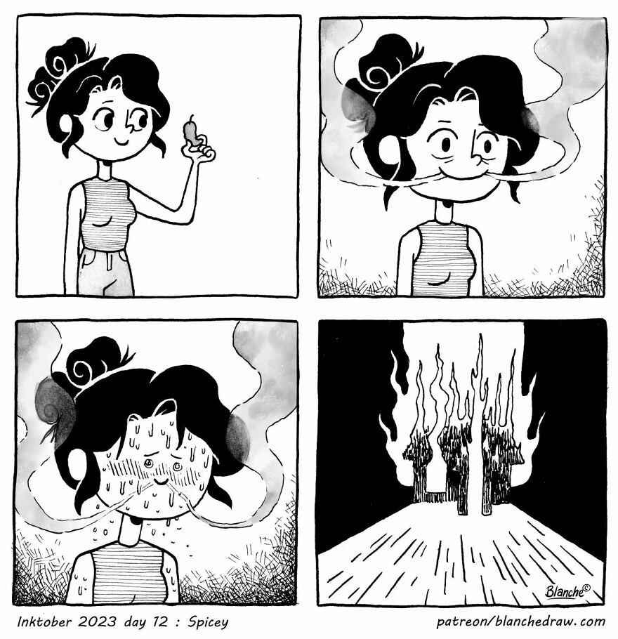 New Funny Comics Created By Blanche With Unexpected Endings