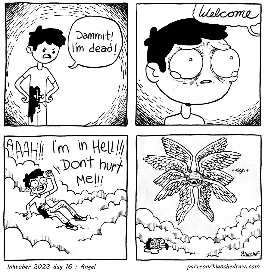 New Funny Comics Created By Blanche With Unexpected Endings