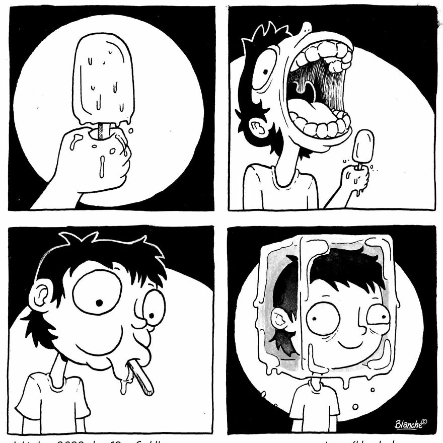 New Funny Comics Created By Blanche With Unexpected Endings