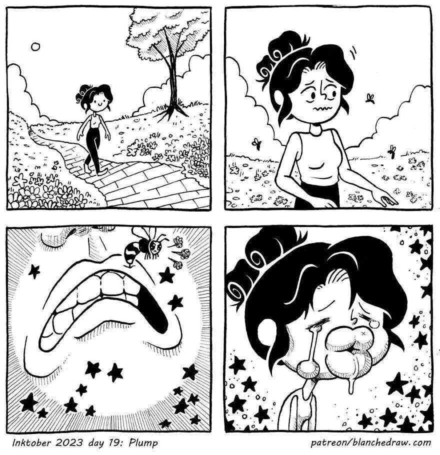 New Funny Comics Created By Blanche With Unexpected Endings