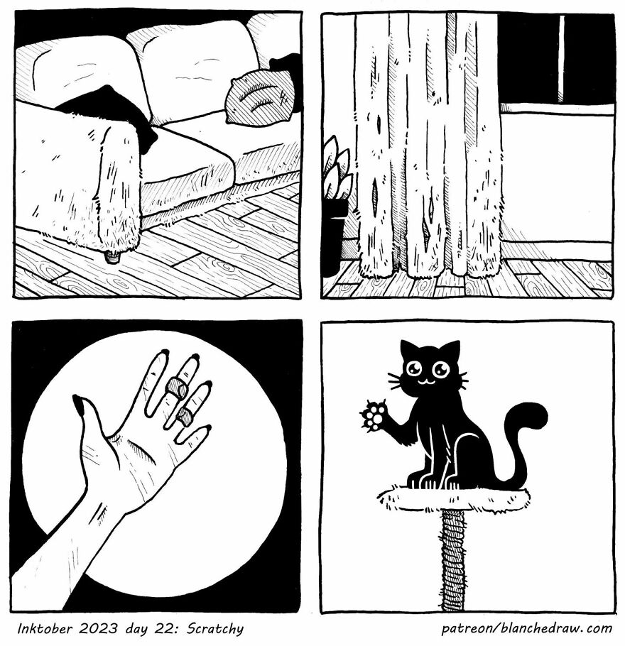 New Funny Comics Created By Blanche With Unexpected Endings