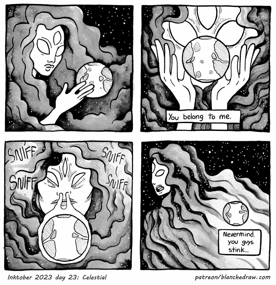 New Funny Comics Created By Blanche With Unexpected Endings