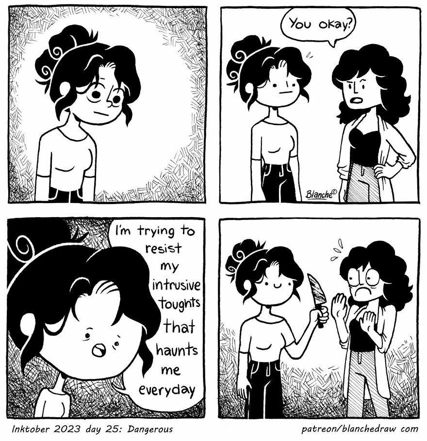 New Funny Comics Created By Blanche With Unexpected Endings