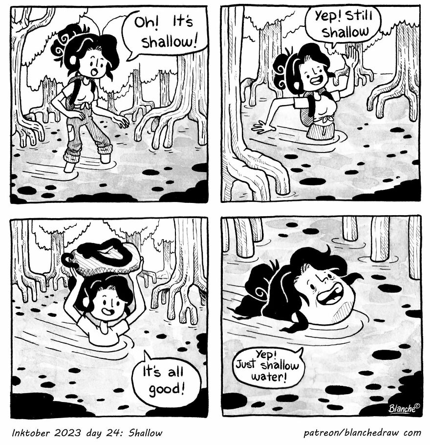 New Funny Comics Created By Blanche With Unexpected Endings