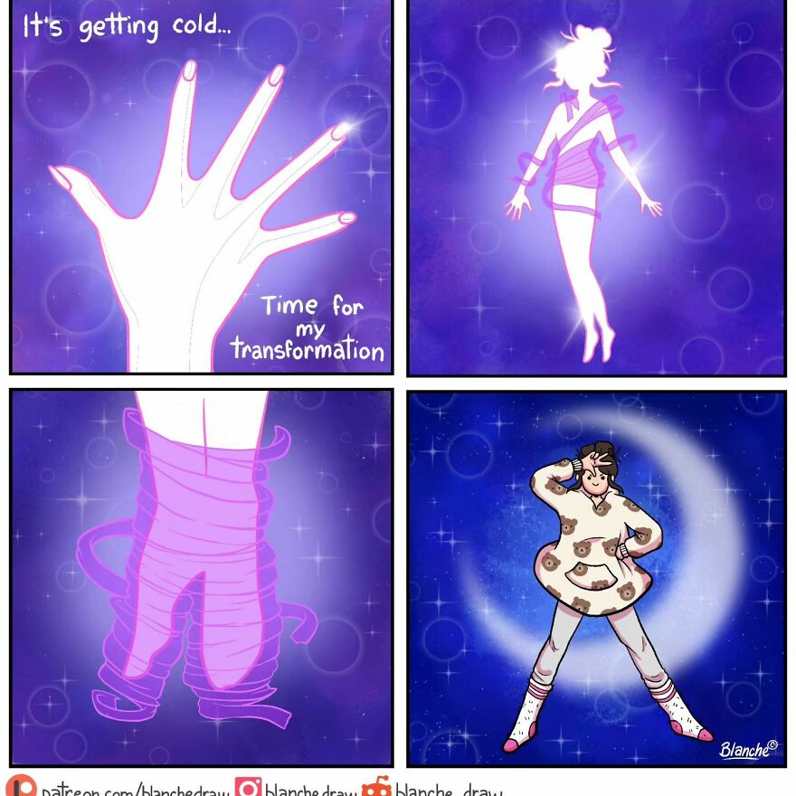 New Funny Comics Created By Blanche With Unexpected Endings