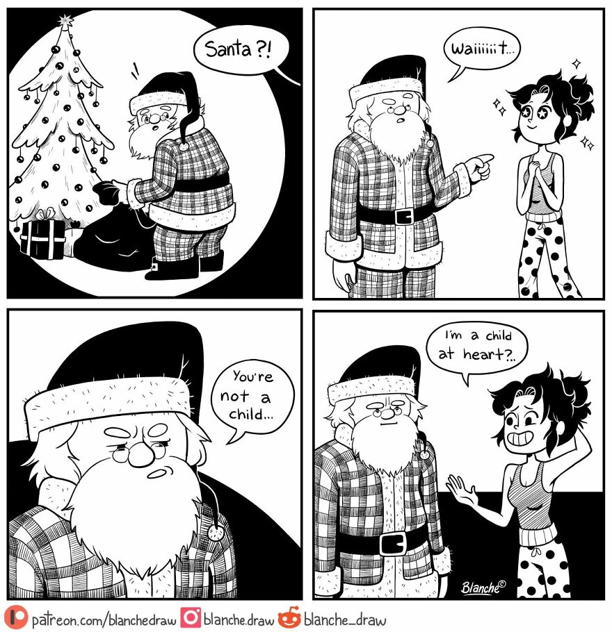 New Funny Comics Created By Blanche With Unexpected Endings