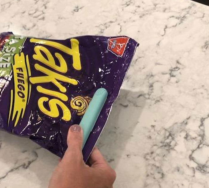 Seal The Flavor: Mini Bag Re-Sealer, Food Storage Made Easy!