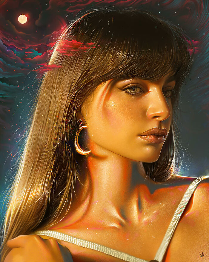 Hyper-Realistic Portrait Illustrations Of Celebrities By Yaşar Vurdem