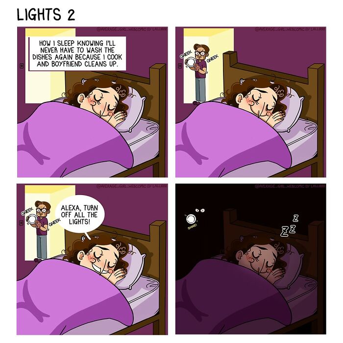 Relatable Comics Sum Up An Ordinary Girl's Life (New Pics)