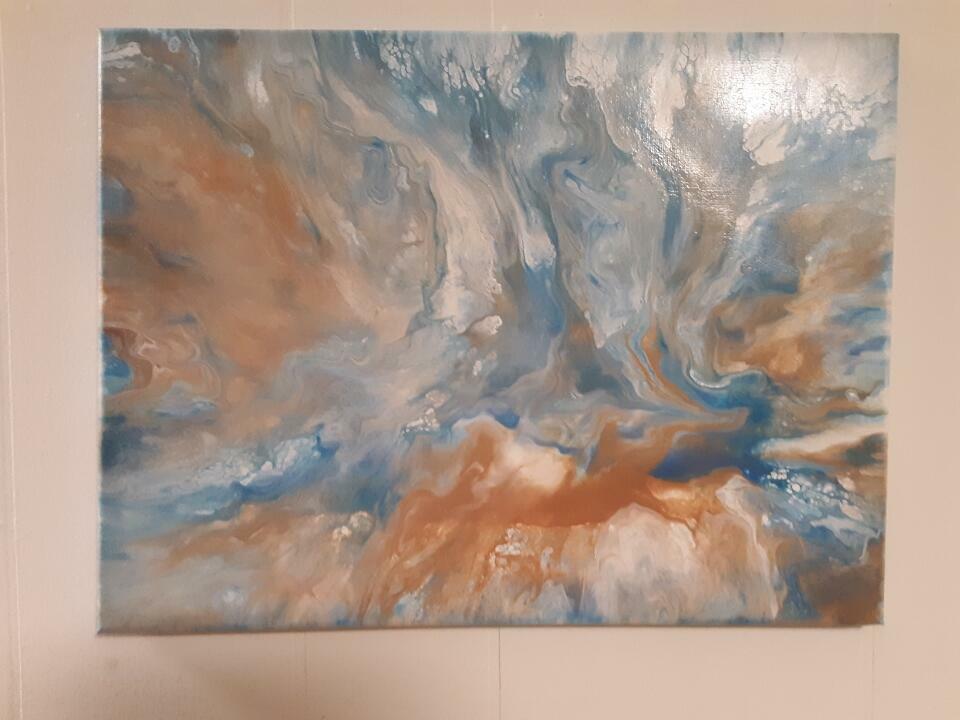 Painting Painted Itself. Then Jesus Showed Up And Brought Friends And Foes.