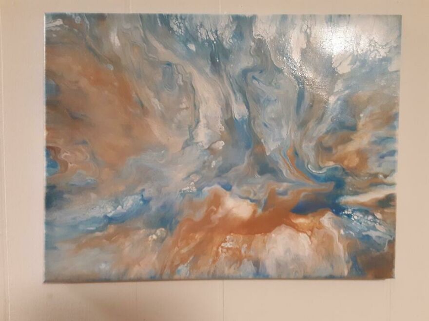 Painting Painted Itself. Then Jesus Showed Up And Brought Friends And Foes.