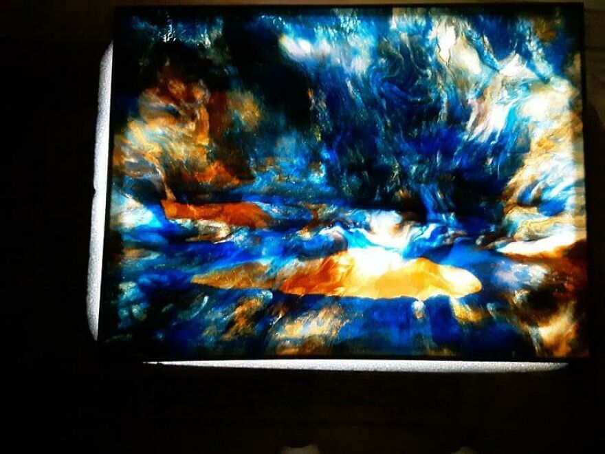 Painting Painted Itself. Then Jesus Showed Up And Brought Friends And Foes.