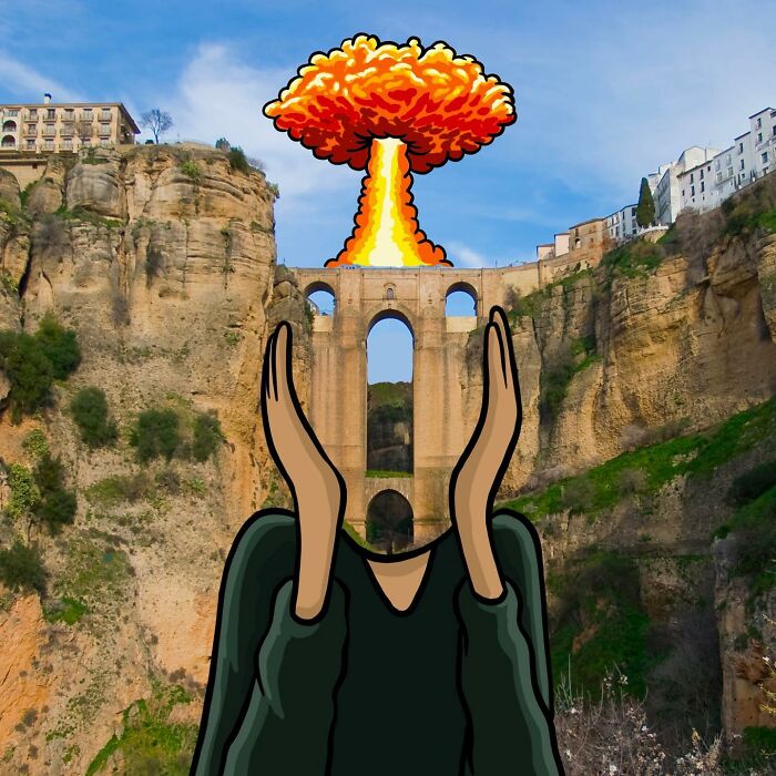 Illustration On A Photo By Robin Yala