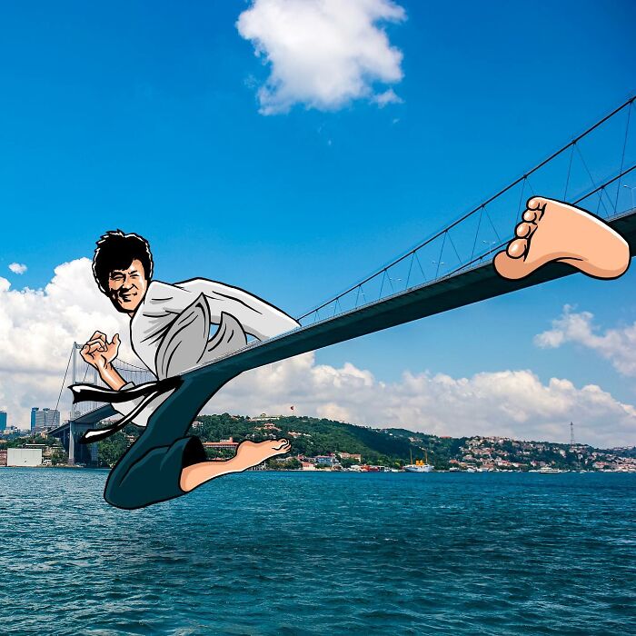 Illustration On A Photo By Robin Yala