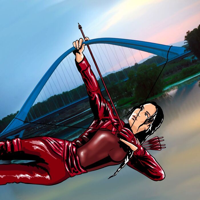 Illustration On A Photo By Robin Yala