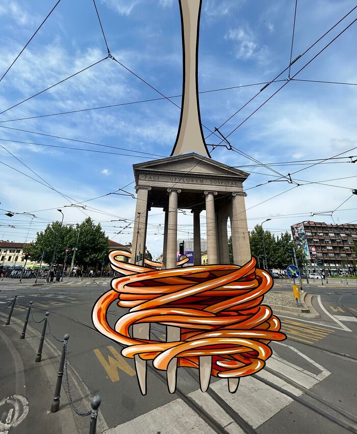 Illustration On A Photo By Robin Yala