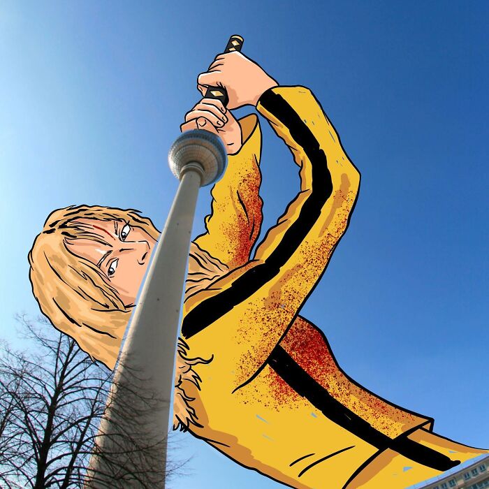 Illustration On A Photo By Robin Yala