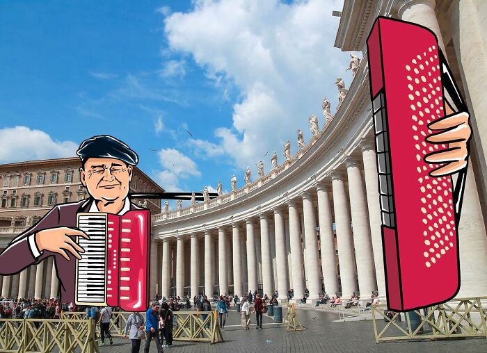 Illustration On A Photo By Robin Yala