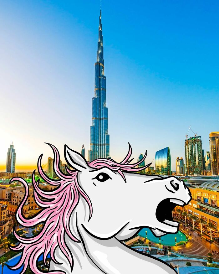 Illustration On A Photo By Robin Yala