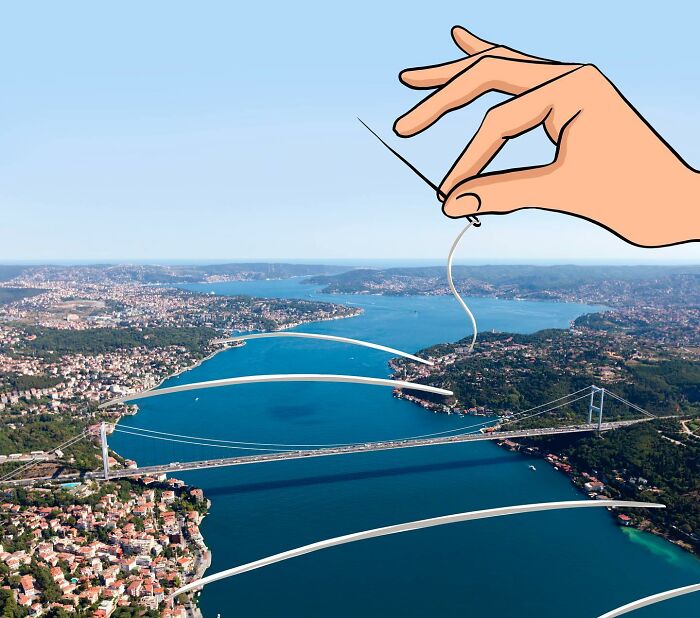 Illustration On A Photo By Robin Yala