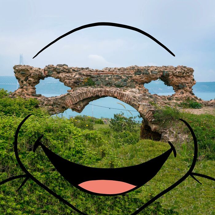 Illustration On A Photo By Robin Yala