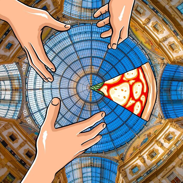 Illustration On A Photo By Robin Yala