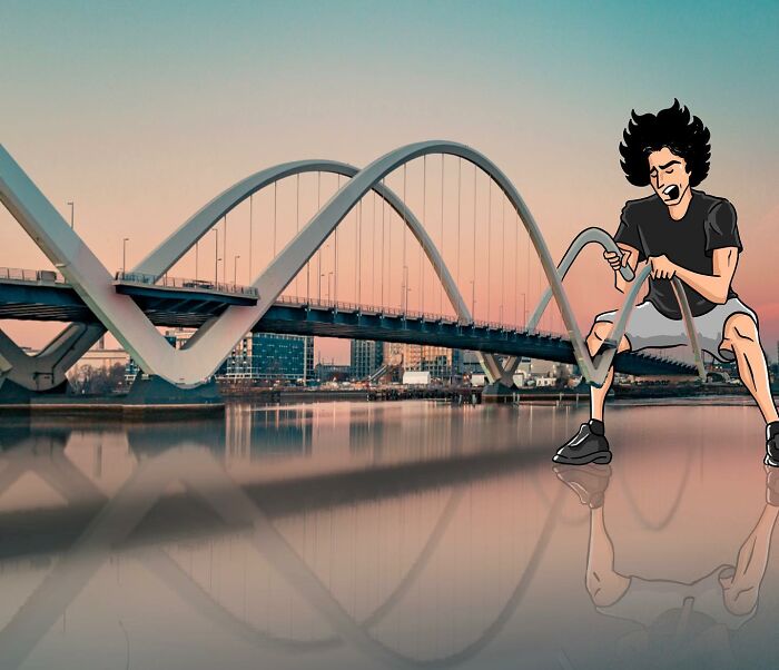 Illustration On A Photo By Robin Yala