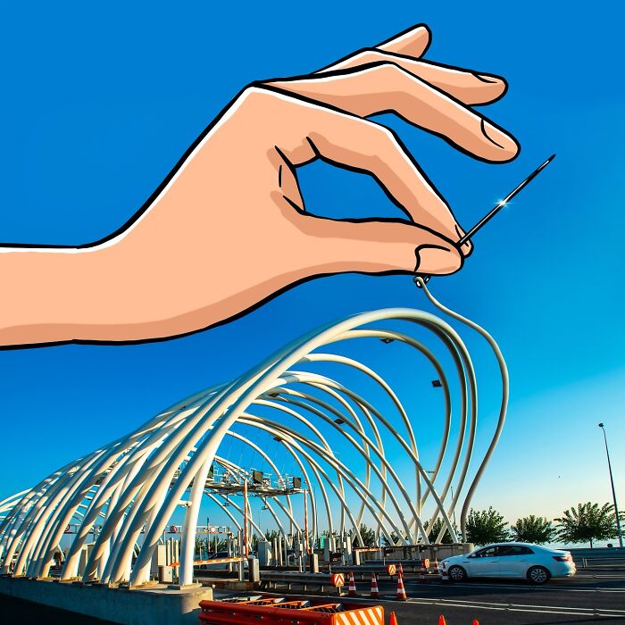 Illustration On A Photo By Robin Yala